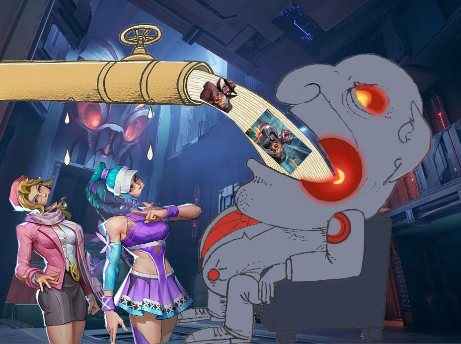 RivalsAssembled's tweet photo. Greedy Ultron steals two skin slots forcing Sue and Sai to only have one legendary this season:

Via/AGodDamnFuckingName https://t.co/pT8cA85RW8