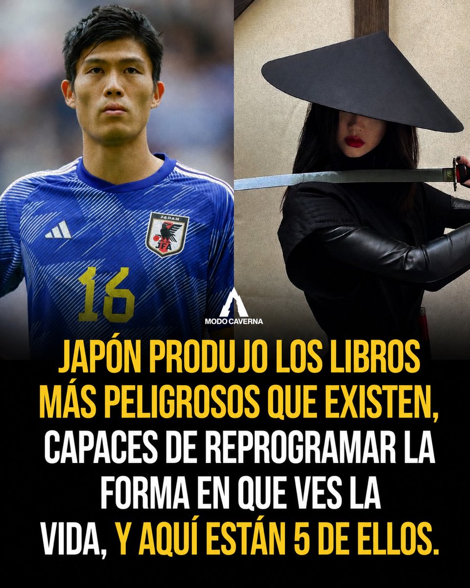 MartaCecilia36's tweet photo. Japón produjo los libros más peligrosos que existen

Capaces de reprogramar la forma en que ves la vida, y aquí están 5 de ellos. 

Hilo 🧵 https://t.co/1LxJekfXVv
