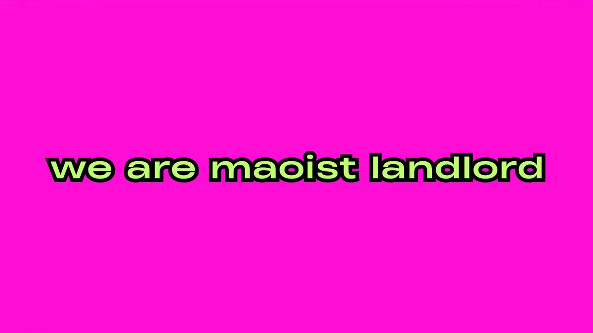 MLoneMillion's tweet photo. Every day our numbers grow.

We are on your phone.

We are in your city.

We are Maoist Landlord. https://t.co/THXA56RCdC
