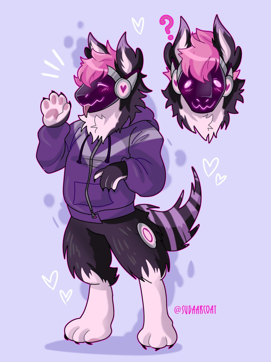 sugaarcoat1's tweet photo. I had no idea what to draw, so I decided to create another OC hehe. #furryart https://t.co/5mvk87KkYE