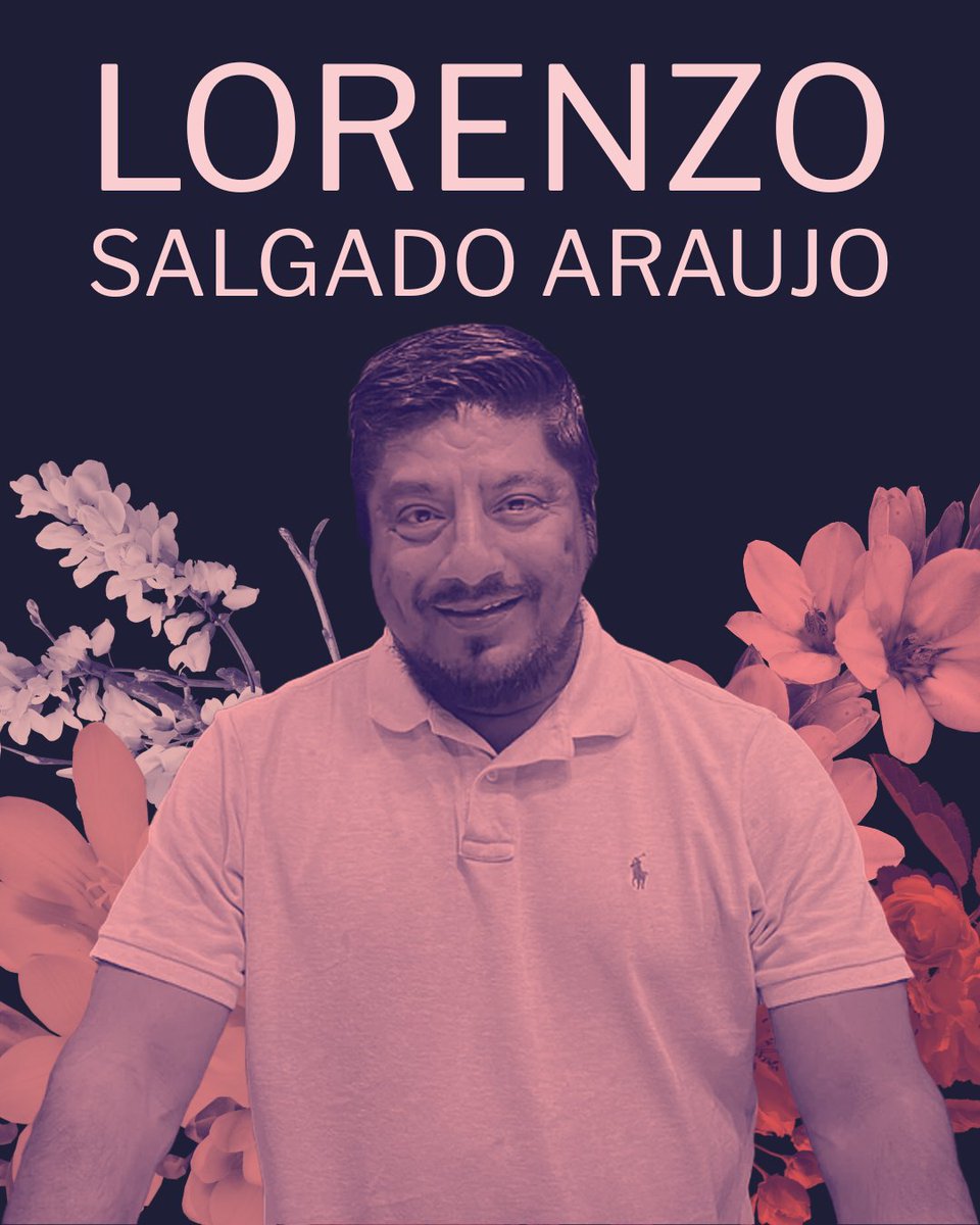 DSAEmerge's tweet photo. Lorenzo Salgado Araujo was murdered by ICE on July 7. Another life lost to the fascist border regime.

Close the concentration camps and put the executioners on trial. 

Support Lorenzo's family: https://t.co/iHL6lvTuMH https://t.co/qltKzWmtrW