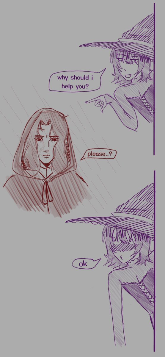 StarryTigerr_'s tweet photo. AU in which Heewon was sent on a mission to capture the Dark Mage and bring her back for execution. In order to discover her weaknesses, Heewon poses as a lost adventurer seeking asylum, and by some miracle, the notoriously solitary witch... agrees?
β
#soohee #heesoo #orv https://t.co/Ps1FKiUgpK