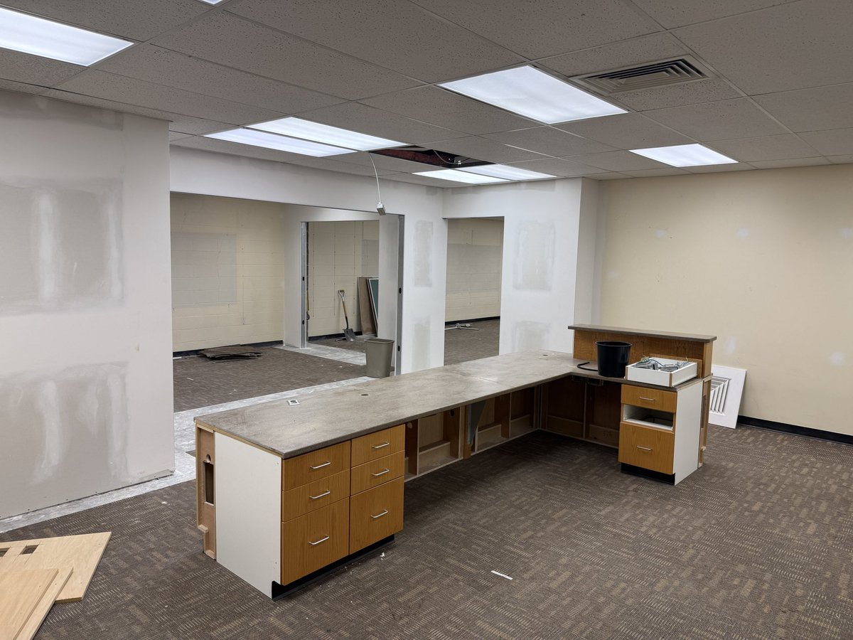 PrinGabbert's tweet photo. AHS construction is in full swing. Lots of new changes to be seen in a month https://t.co/SixbmGIc10