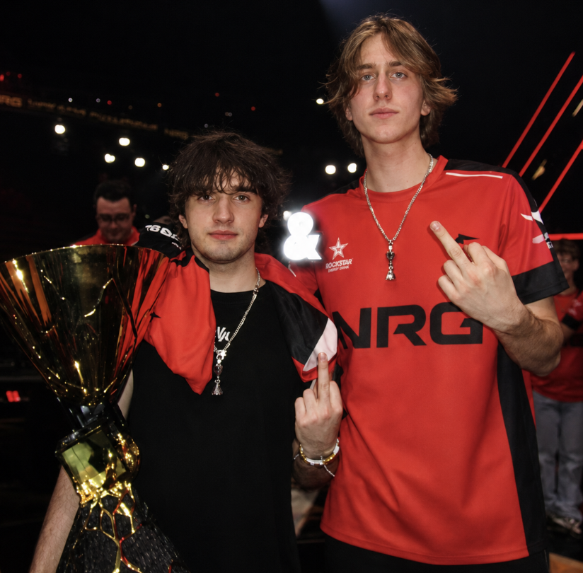 PolymarketVAL's tweet photo. BREAKING: NRG 🇺🇸 is now FAVOURITED to win EWC 🇫🇷

Their odds skyrocketed by 53% following their win against Gentle Mates 🇪🇺 earlier today 

Can they win another international? 🤔 https://t.co/1GzqHuQ7oP