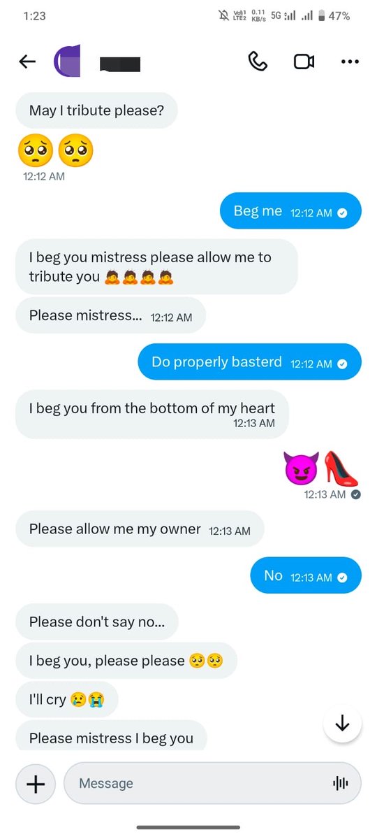 Maneater_Appy's tweet photo. Drained another desperate paypig tonight 💸
He went from begging and crying to sending ₹1500+
Size of the tribute doesn't matter to me. What matters is his devotion, obedience & how he breaks for his Goddess 😈
Real submission hits different.
Who’s next to prove their devotion? Drop 'Yes Goddess' below 👑🐶

This is not a transaction. 💰 This is mind control.🤯 This is total submission.😈

 #Findom #GoddessAppy #ManeaterEmpire #MindControl #Begging