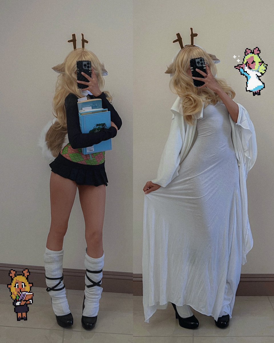deceased_asf's tweet photo. Snowgrave Noelle Holiday ❄️🥀 Deltarune https://t.co/vyWwZlYSr6