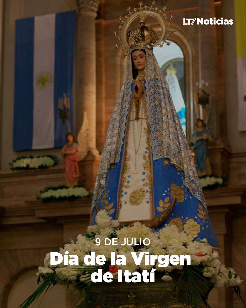 mavica7's tweet photo. ✨ En el Día de la Virgen de Itatí, saludamos con respeto y devoción a todos los fieles que mantienen viva una de las tradiciones más profundas de Corrientes.

🙏 Que su manto acompañe a cada familia correntina y renueve la fe, la esperanza y la unión de nuestro pueblo. https://t.co/6ru5p8O7qi