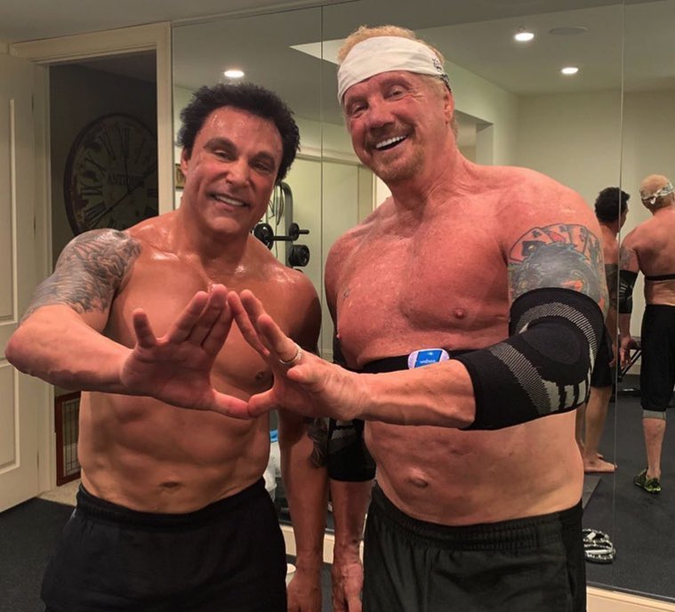 RealDDP's tweet photo. Happy birthday to one of my tightest brothers on the planet, @MarcMero!

Marc has been with me since the very beginning and I’m so happy for him, all of his success, and his new bride.

As a side note, he beat me so many times, I’m STILL looking for my first win!

Happy birthday my brother
DDP 💎