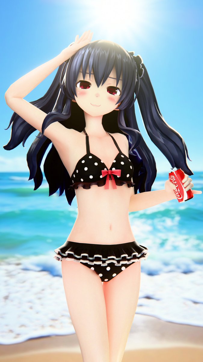 PlutieWifey's tweet photo. Sexy beach Uni~

#Neptunia #ネプテューヌ https://t.co/SgS1amZruU