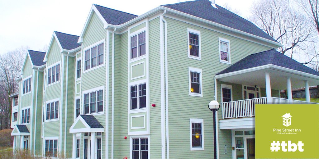 PineStreetInn's tweet photo. Happy 21st anniversary to this Pine Street residence in Dorchester. Opened in 2005 as Pine Street’s fifteenth housing location, we have since become a leader in housing, supporting 1,200 tenants who have moved out of homelessness & call Pine Street home. #TBT #EndingHomelessness https://t.co/RAh8XR8aLI