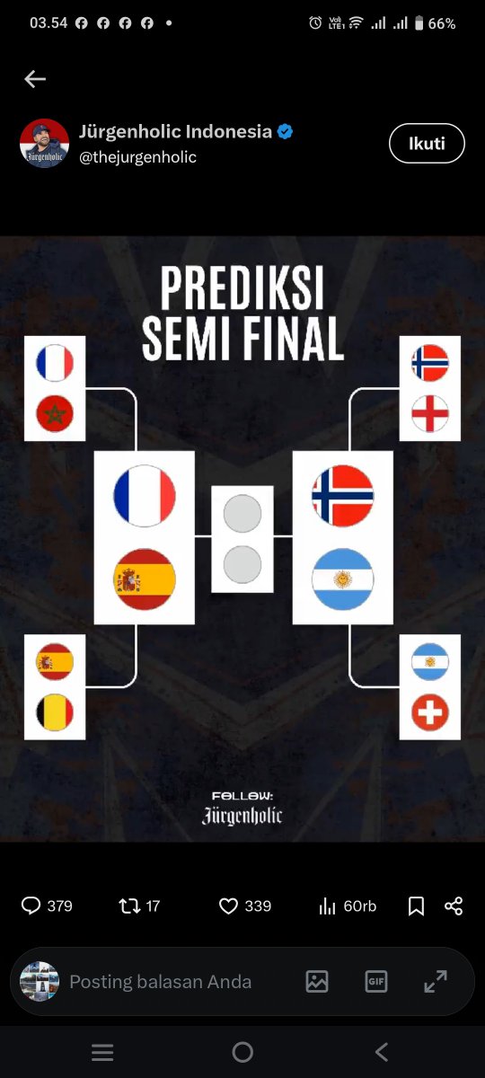 fathur_prince's tweet photo. @thejurgenholic Dan finalnya Mbape Vs Haland😍 https://t.co/rCkbYLc9xZ