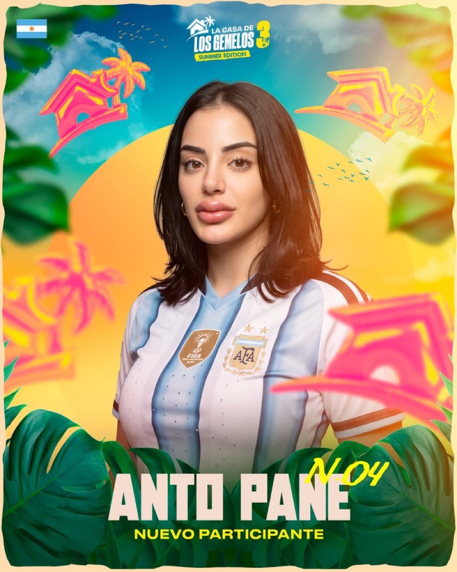 informac10n's tweet photo. ¡ANTO PANE es CONCURSANTE OFICIAL de #LaCasaDeLosGemelos3! 🔥 https://t.co/iaKue4qv3P