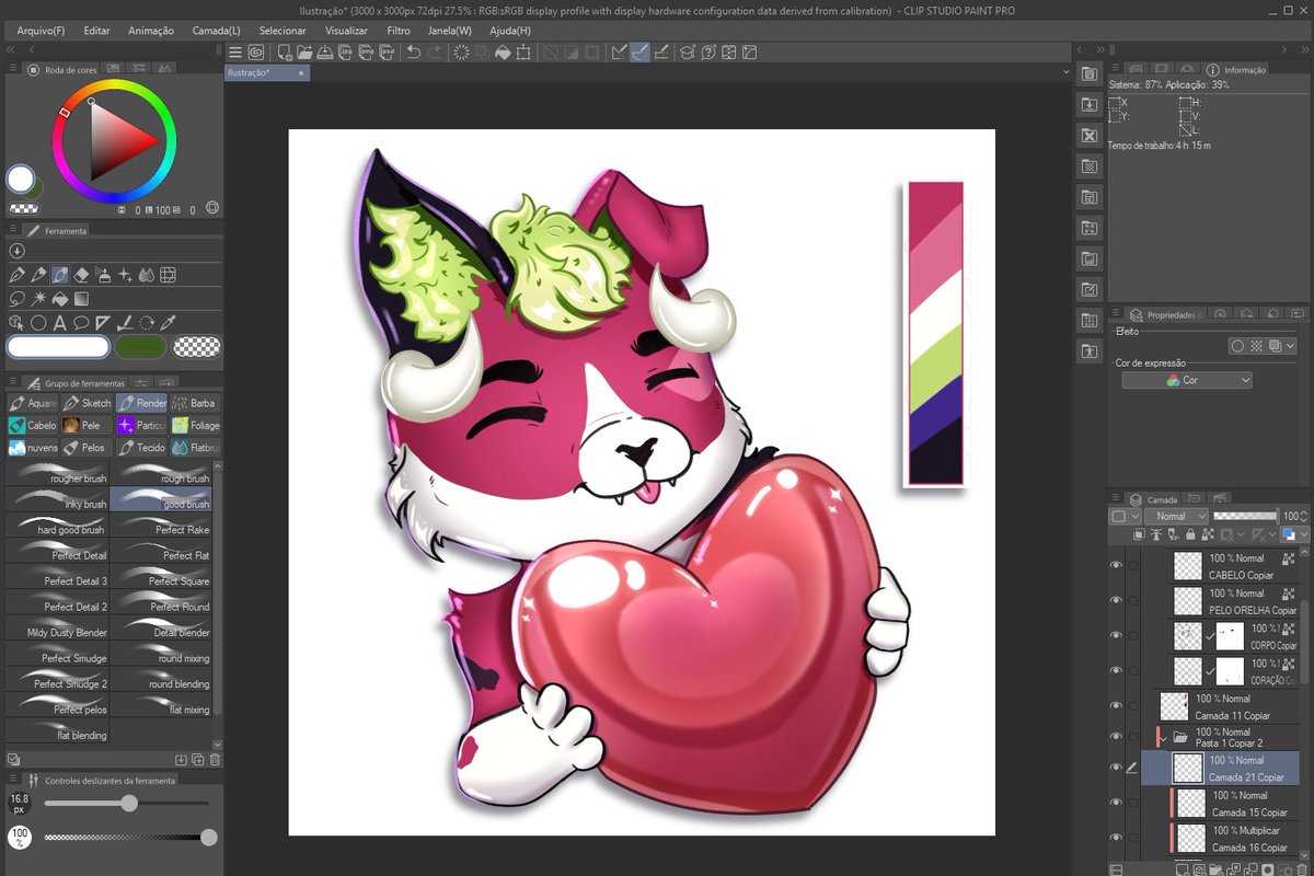 DanadaArt's tweet photo. I'm making some emojis for myself and trying out a chibi style...
Hmmm, do you think it turned out well? 👀💖 https://t.co/SAJFI5tsUO