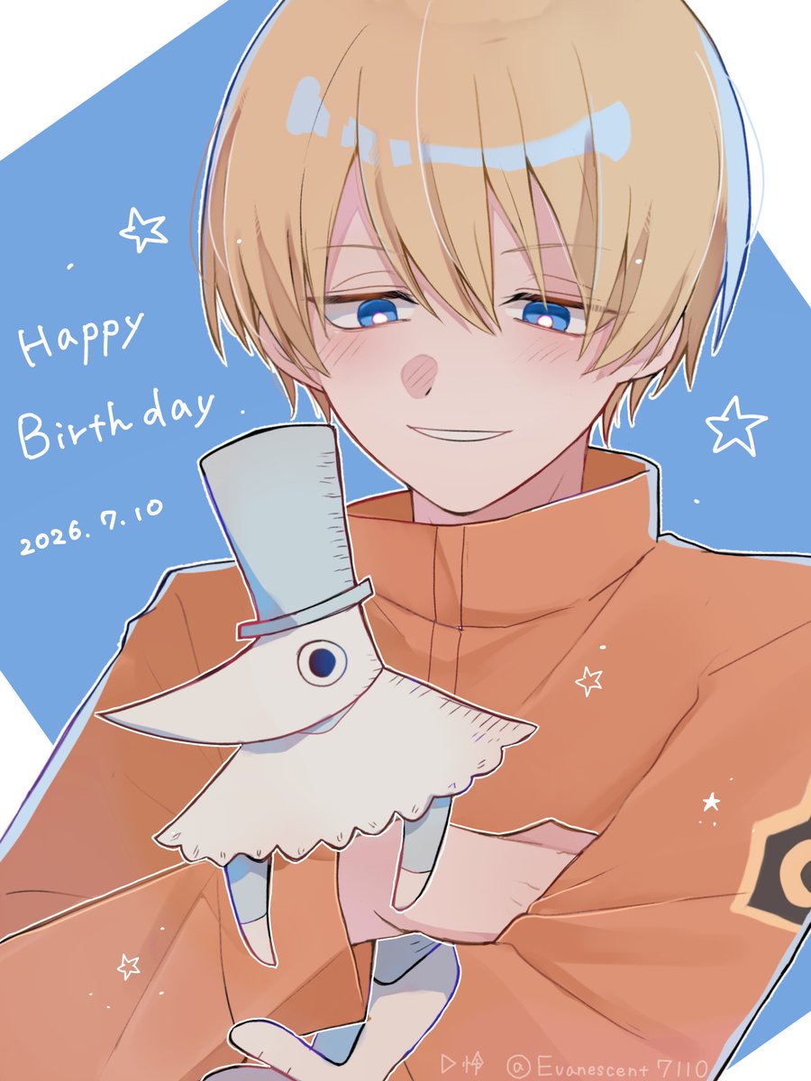 Evanescent7110's tweet photo. おめでとう！幸せになってね✨️
#アーサー・ボイル生誕祭2026
#アーサー・ボイル誕生祭2026 https://t.co/WdIdqqqa2A