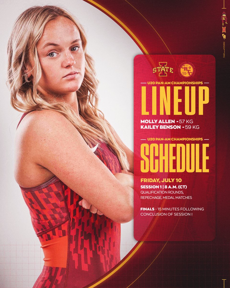 Iowa State Women's Wrestling tweet media