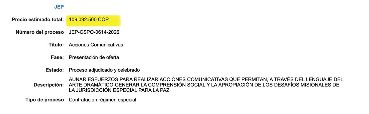 eramiren2021's tweet photo. A los petristas Fabio Rubiano y Marcela Valencia la JEP les acaba de regalar otro contrato pro $110 millones.

Nunca les importaron las víctimas, tenían precio https://t.co/M0BNaJ1bO8