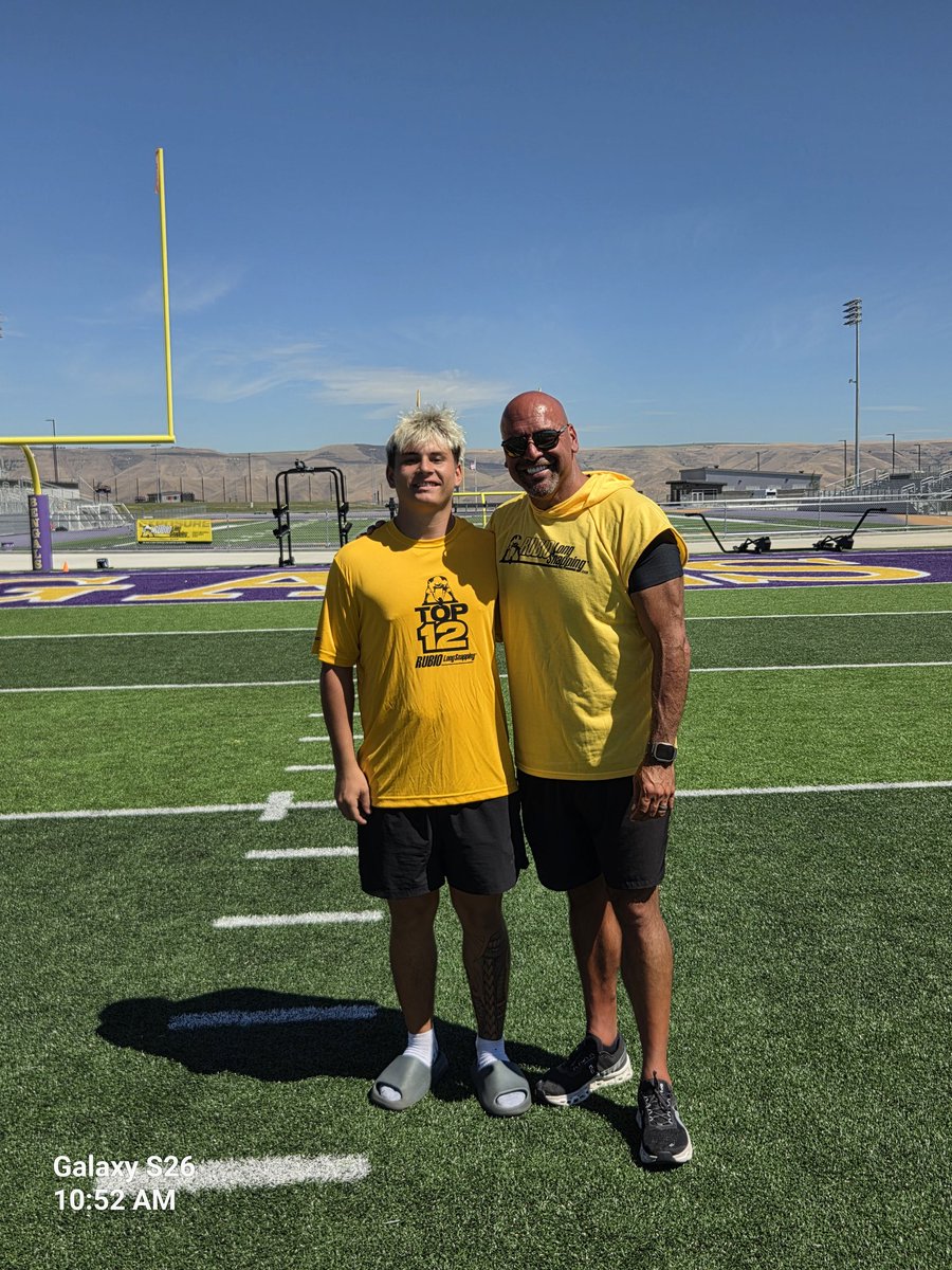brody_tunison's tweet photo. Extremely blessed to have camp season end with an epic  3 days @TheChrisRubio Top 12 Camp. Honored and blessed to have earned a spot on 2026 Top 12 team. Thank you @TheChrisRubio @CruzARubio for everything.  #longsnapper #specialist @HKA_Tanalski @TommyZozus @LeonardWeaver @Longsnapper247 @OffTheUprights0 @IRCSEagles @PrepRedzoneFL @FLPrepVarsity