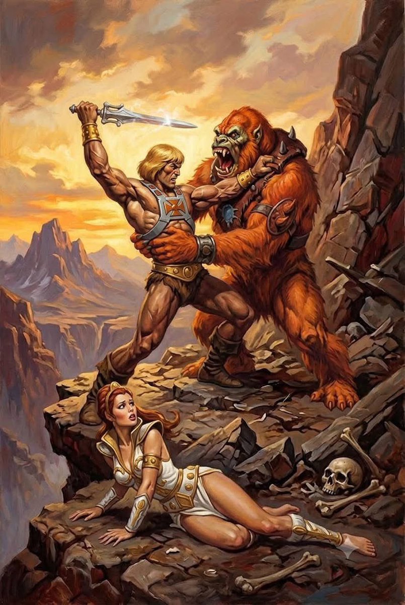 ToyCollector_73's tweet photo. Does He-Man ever actually use his sword to strike down the baddies?

#mastersoftheuniverse https://t.co/6DMPMe2tHB