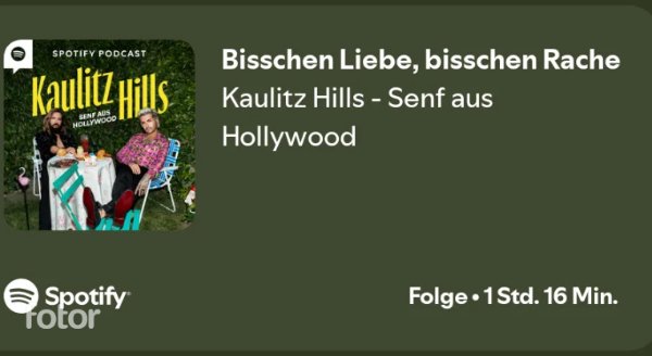 BillKaulitz_DE's tweet photo. New Episode #KaulitzHills https://t.co/WCGzfsQUCT

#BillKaulitz #TomKaulitz #Podcast #Spotify https://t.co/3TvrpXu4UV