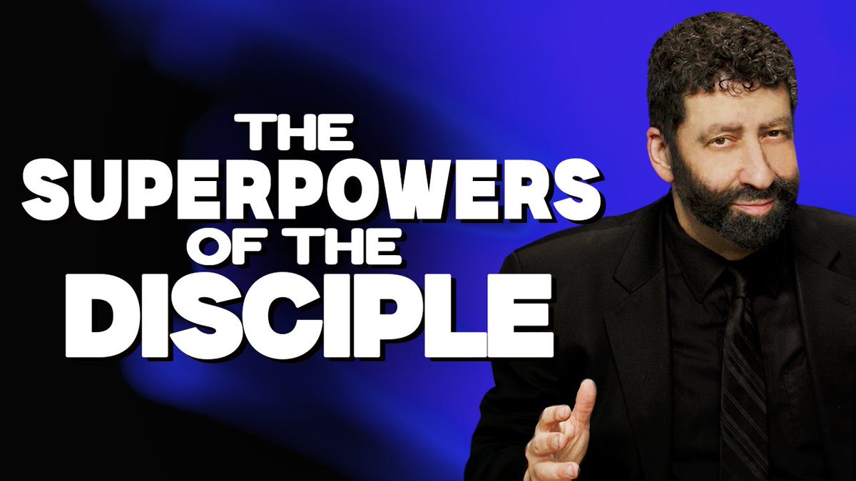 Jonathan_Cahn's tweet photo. If you are born again, you are a disciple of the Messiah. Jonathan Cahn unveils the extraordinary spiritual power that God has given every believer. Get ready to embrace these biblical "superpowers" and answer God's calling for your life.

👉 To watch the full video click here: 

#jonathancahn #jonathancahnlatest #powerofhealing #victoriouslife