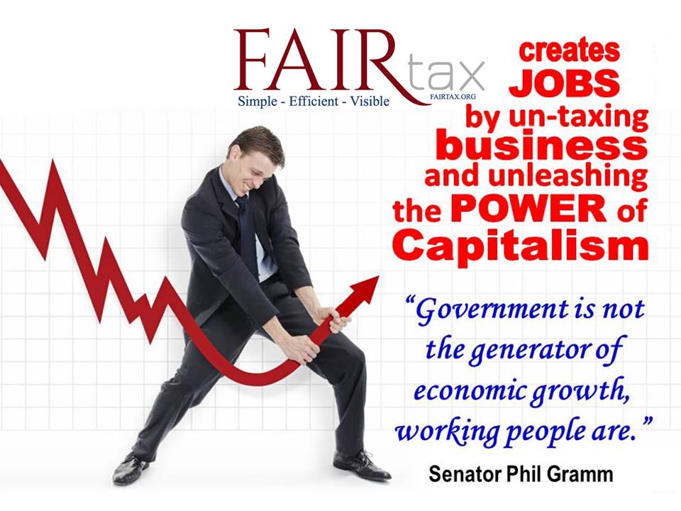 FairTaxOfficial's tweet photo. NO other tax reform "unleashes" capitalism (commerce) like HR25 FAIRtax. Learn how https://t.co/cUXKnKJuQQ https://t.co/OSYVYeURxK