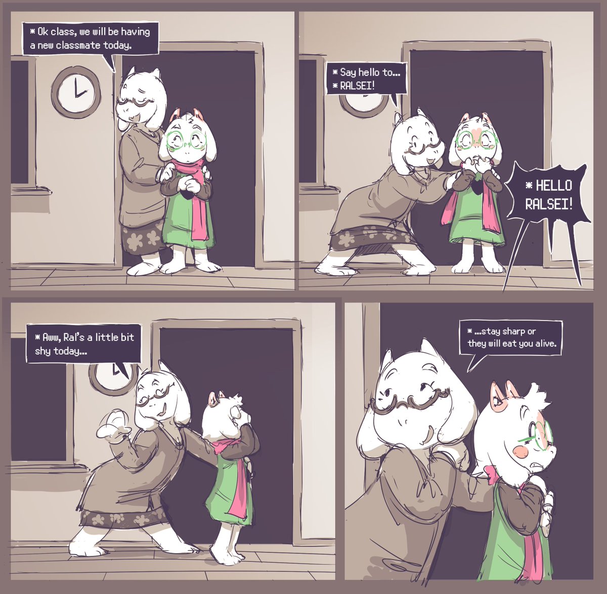 YoshoYamamoto's tweet photo. New Classmate

#deltarune https://t.co/DynWnaHsHY