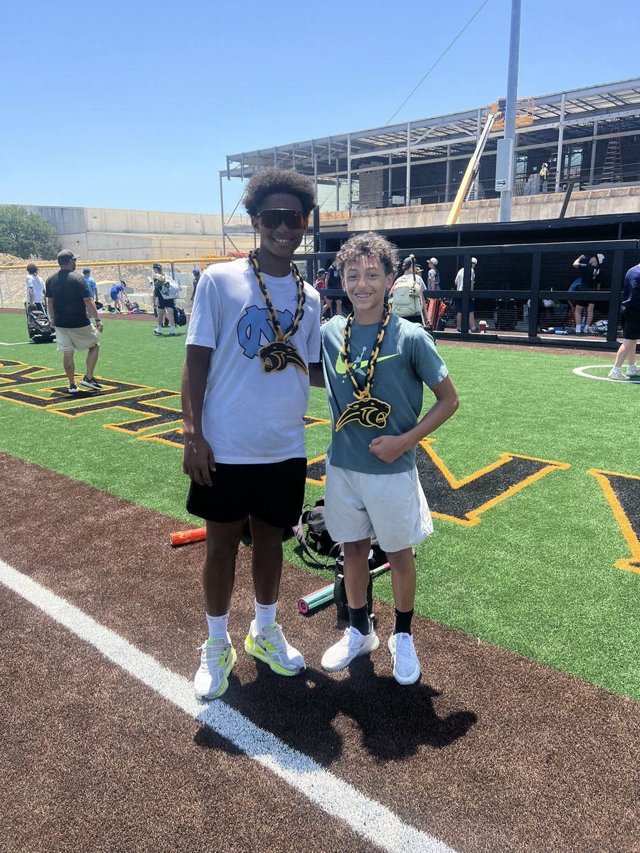 TheEASTBaseball's tweet photo. A couple of BALLERS on the EastSide. Congratulations to our camp MVP’s. Future is extremely bright. Big time Congrats to @phartfield21 and Kiyan Willis for their great work this week #EastSideBaseball https://t.co/AgmPxx8SVB
