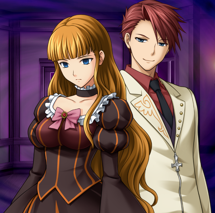 kiw1tty's tweet photo. I can't help but look at this sprite placement as if he's smugly touching her ass thinking that'd SOMEHOW cheer her up. I wouldn't put such reasoning past Battler though. https://t.co/cmTogWzLmY