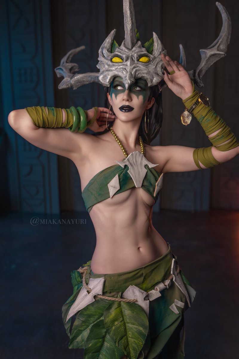 miakanayuri_'s tweet photo. New Hela Savage Monarch Skin from Marvel Rivals 🍃 https://t.co/CHrn4ECAsx