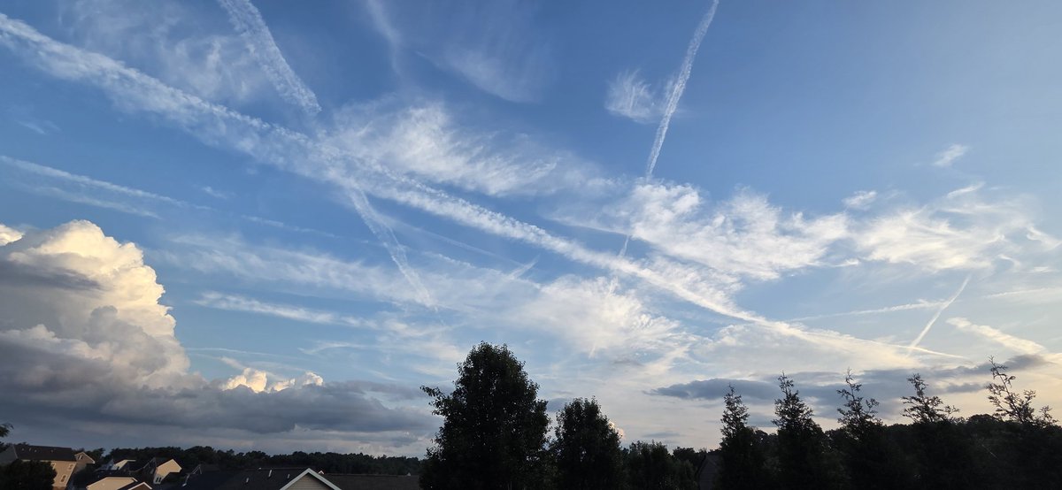 GemStoneEarth's tweet photo. @RobertKennedyJr Still seeing those ridiculously obvious chemtrails in every single state too. Promises made, promises kept? We'll see. https://t.co/fXnrIZAop4