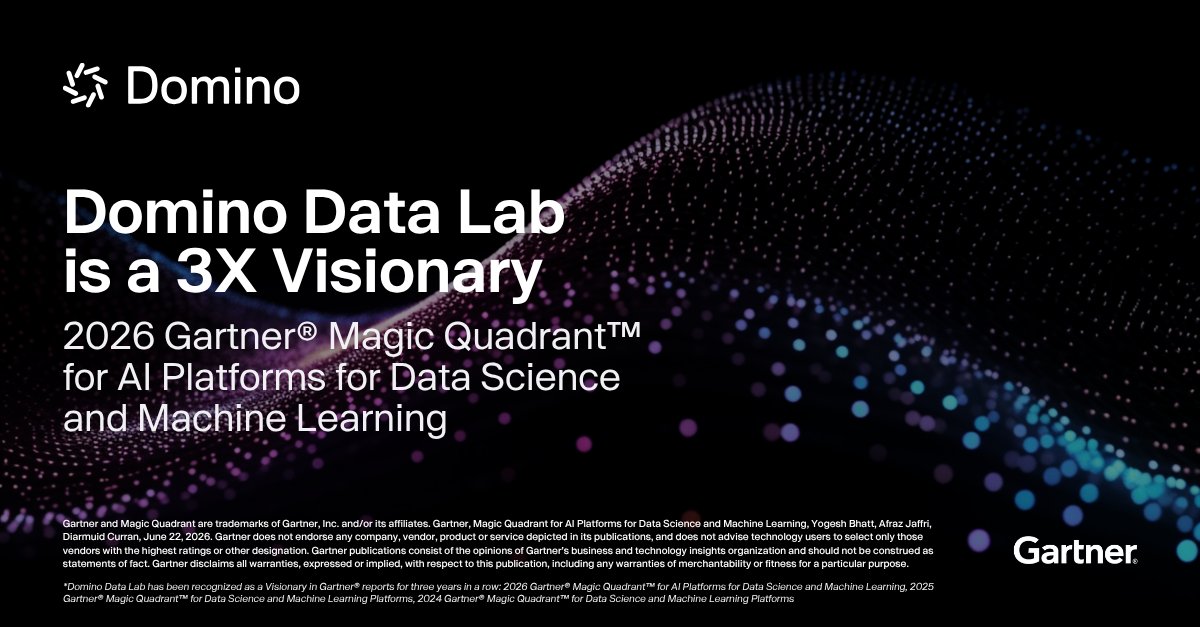 Domino Data Lab tweet media