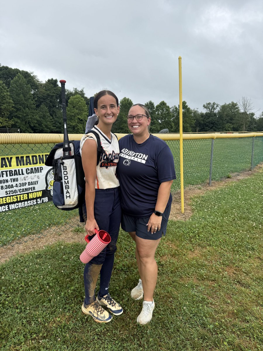 Avawaterman2028's tweet photo. Thank you to all the coaches that came to the Pegasus Showcase Clinic! I learned so much and I can’t wait to showcase my skills this weekend. 
@PsabSoftball @MisericordiaSB @WidenerSoftball @StevensonSB @WestChesterSB @chcsoftball1 https://t.co/xYlinmeK5r