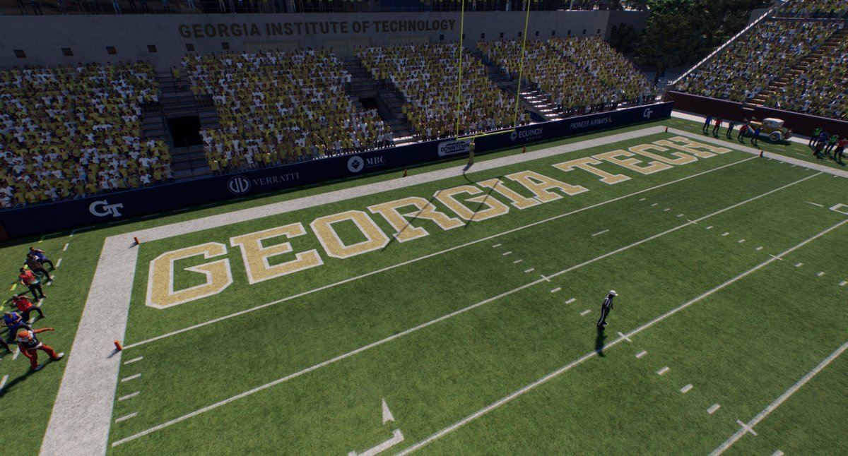 schuyler_t21802's tweet photo. CFB27 Mod Tools are here!!

Georgia Tech fans can rejoice, and get rid of the navy endzones now!

#CFB27 #CFB27Modding #PlayDontPay #GeorgiaTechFootball #GT https://t.co/PJK4wvSMsP