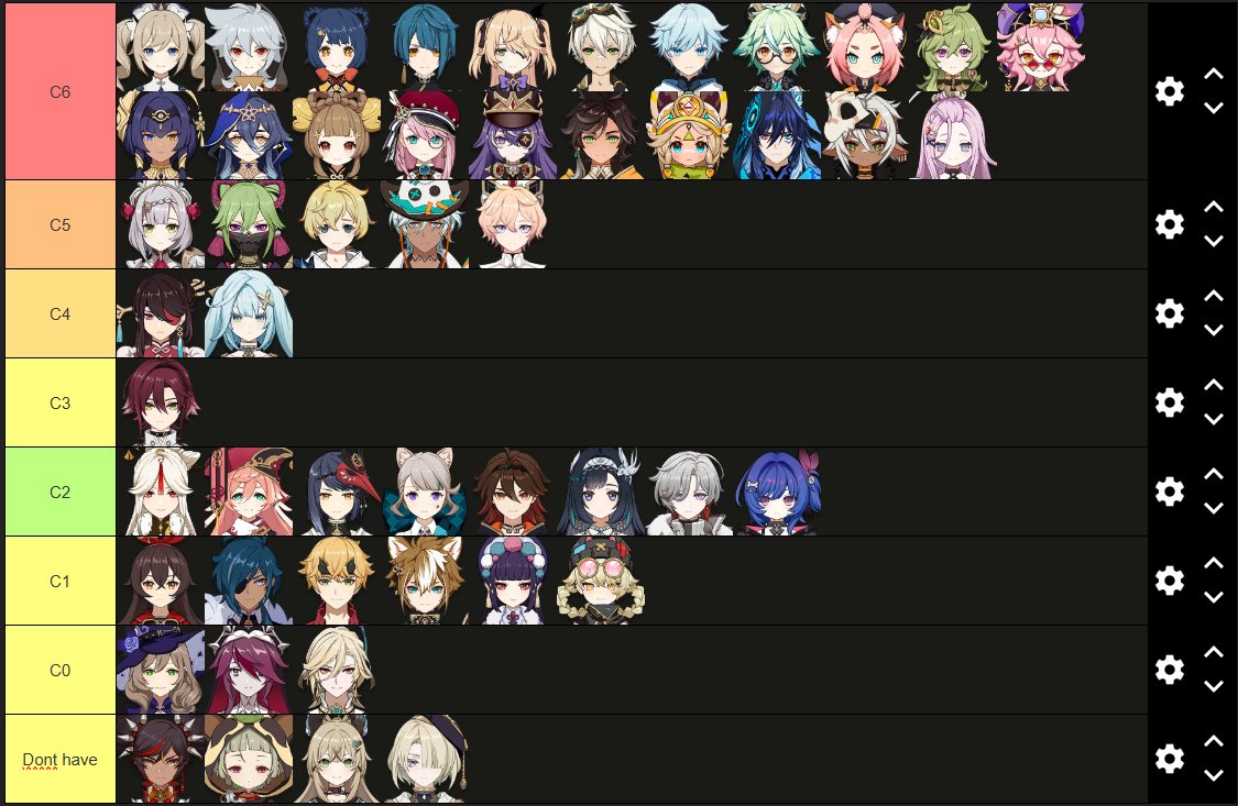 KJun0519's tweet photo. My Current 4 stars, istg Prune did not like me, got to C1 Nicole as I got C2 Prune, and just gave up on more cons

Super lucky on Chevy, Iansan, and Aino tho https://t.co/T360YOvdmQ