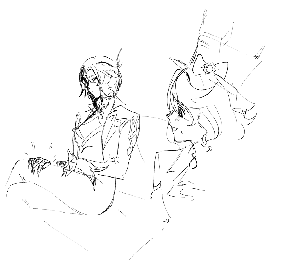 Atsuku_Naru's tweet photo. a quick doodle of that one scene...ehe
#arlefuri https://t.co/OLmkSA4wfB