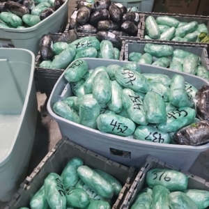 FBISanAntonio's tweet photo. Homeland Security Task Force disrupts drug trafficking organization for trafficking over one thousand kilograms of Methamphetamine. #FBISanAntonio SAC Daniel Faith said, "It is our priority to make the community safer, and by removing the leader of a prolific drug trafficking organization, we have gotten one step closer to our goal. Along with our law enforcement partners, we have been able to disrupt the distribution of drugs throughout our community. Let this be a message that we will not back down from our fight against violent organized crime."

Special thanks to our partners, @DEAHQ, @SATXPolice, @BexarCoSheriff, and #HondoPoliceDepartment. 

Read more here: https://t.co/tpj8bk0aPk