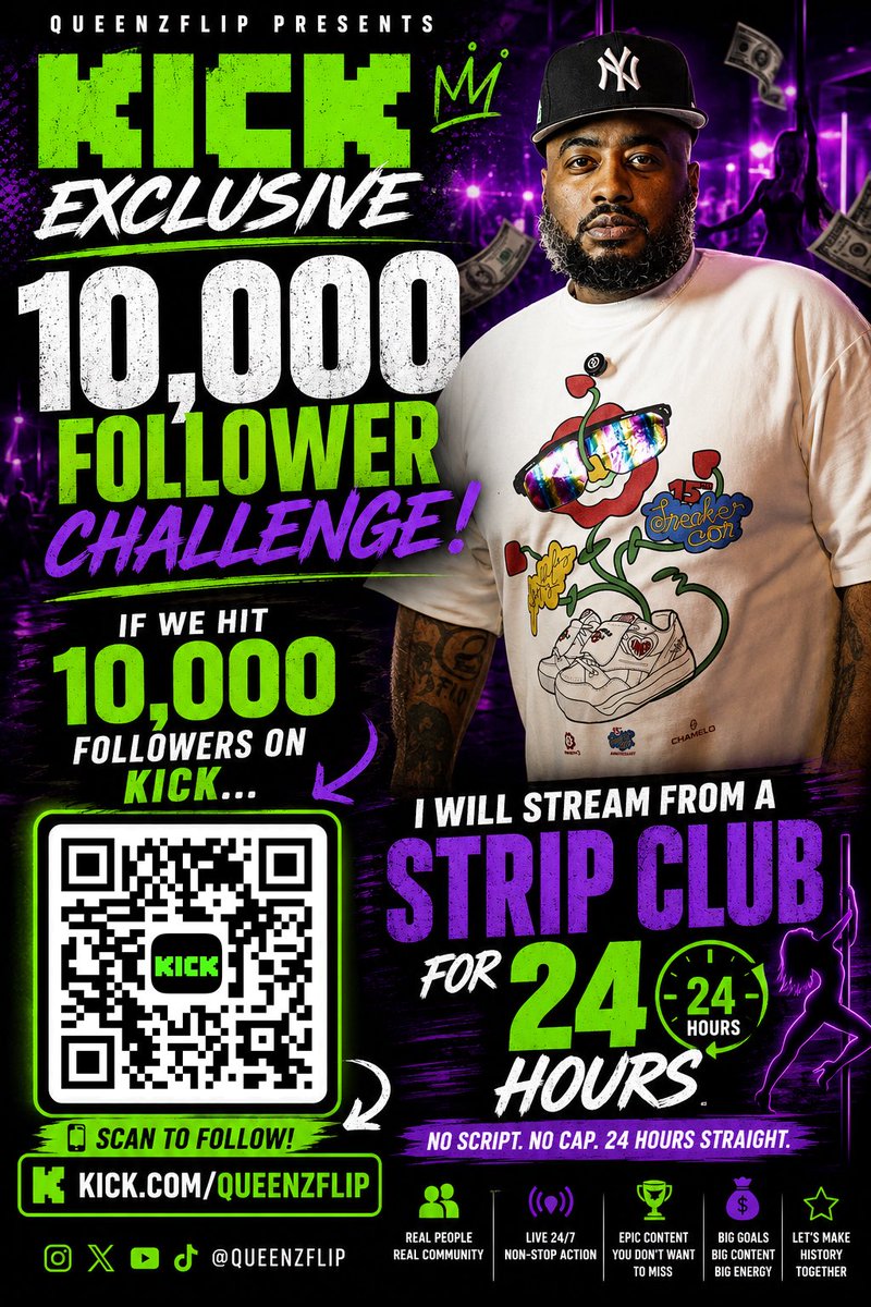 QueenzFlip's tweet photo. IM RISKING IT ALL !!! ๐
Subscribe
10K - Then We Play !!
https://t.co/BLgEcdVuKh https://t.co/9JAZIQeX2G