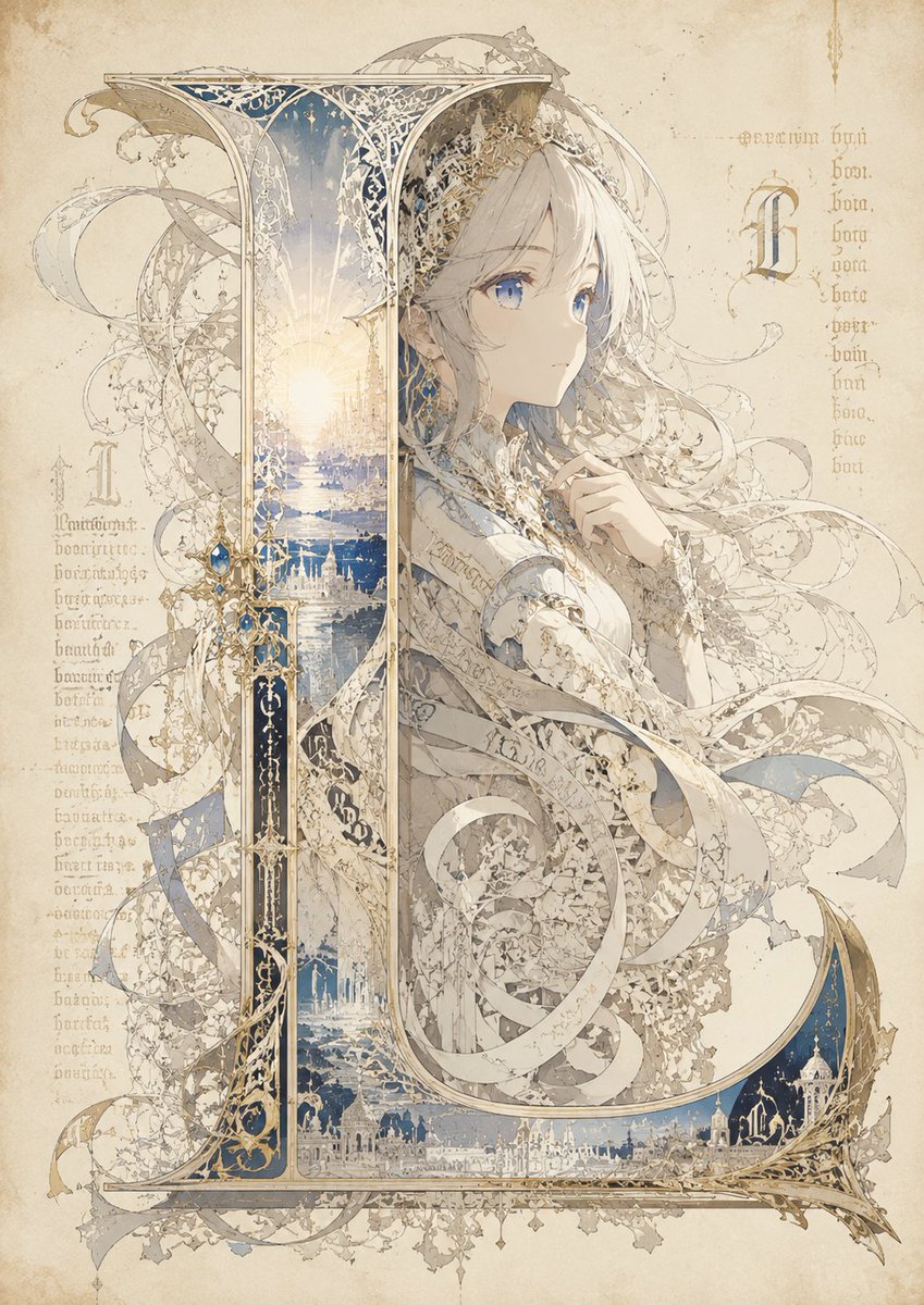 sakura52chan02's tweet photo. GM

『黎明のライティア』
Letter Deity Series — L https://t.co/jlmhYRLp6L