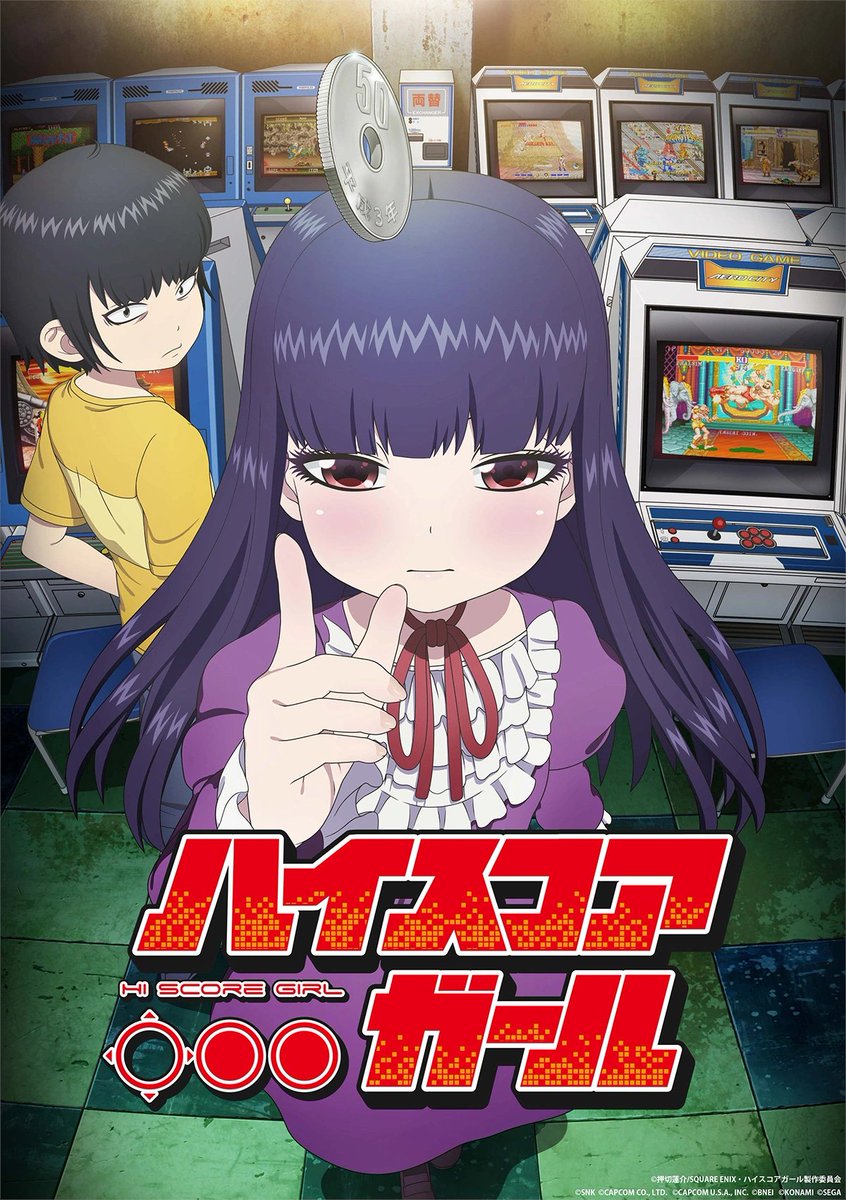 jamestrombonee's tweet photo. More people should just watch hi score girl man it's great. I absolutely fell in love with it back when it released and it still holds up well today. And the fgc loved it at the time too https://t.co/Tv7ErbYaRt