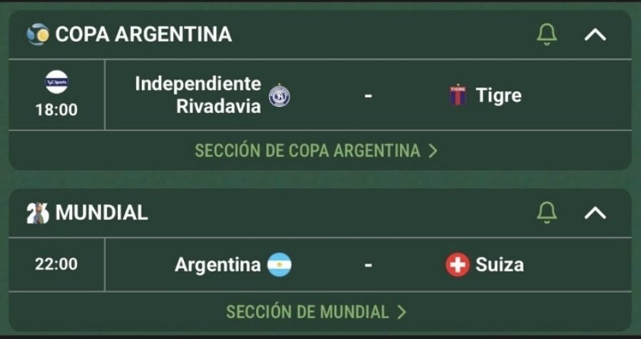 abertini1's tweet photo. Si pasamos a Suiza, me preocupa muchísimo la semifinal. Independiente Rivadavia viene fuerte, pero Tigre tiene lo suyo. https://t.co/5knjgZR1LG