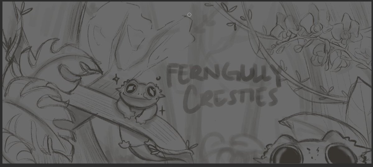 NeighborRaccoon's tweet photo. Accepting a banner commission with a subj ur not used to is not for the weak(⁠ ⁠；⁠∀⁠；⁠) I've been trying to figure out how I'm going to go thru the process of coloring the background without crashing out (love the plants tho, proud of it <33) https://t.co/OCgkXCFIl8