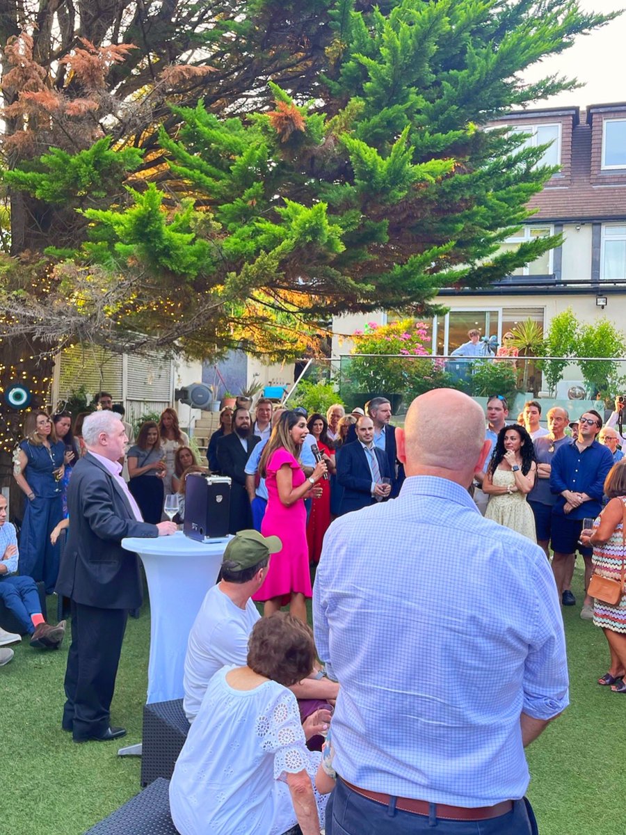 ReformUKWatford's tweet photo. A very special evening with the Reform Jewish Alliance in Barnet. 👇🩵

Watford’s Chair Mark Dixon and @KatieElman were delighted to attend such a warm and meaningful gathering, kindly hosted by @mshooter, Chair of @ReformUKBarnet.

It was a privilege to hear from @SuellaBraverman, who spoke with absolute clarity and conviction about standing with Britain’s Jewish community, confronting antisemitism, protecting children from harmful ideologies in education, ending two-tier policing, proscribing the IRGC – and defending Israel’s right to protect itself. ✡️

We’re still immensely grateful for Suella’s kind personal endorsement for Katie during her Bushey Park campaign. It meant a great deal to all of us in Hertfordshire!

We’d also like to thank RJA Chair @garysmond, RJA Deputy Chair Cllr @carolineclapper, @raelbrav, Dr @alanmendoza, @ReformDarius, @Adrian_Kitching, and everyone involved in organising together such an important evening of friendship, courage, community, and shared purpose. 

Family. Community. Country. 🩵 L'chaim! 

@BoardofDeputies @chiefrabbi @antisemitism @CombatASemitism @JLC_uk @JewishChron @JewishNewsUK @CST_UK @Hatzola @HJS_Org @ReformDaily_ @patriots777888 

@reformparty_uk @LeeAndersonMP_ 

#ReformUK #ReformJewishAlliance #JewishCommunity #StopAntisemitism #CombatAntisemitism