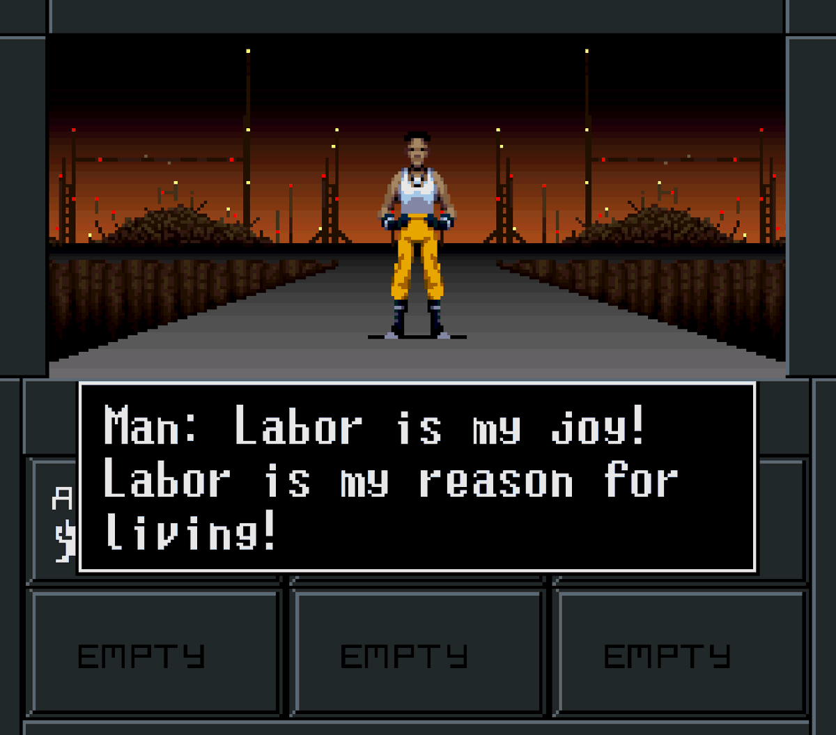 StopSign49's tweet photo. beat smt2 yesterday and it is easily one of the most batshit games i've ever played. i loved it https://t.co/fhVgKURUX7