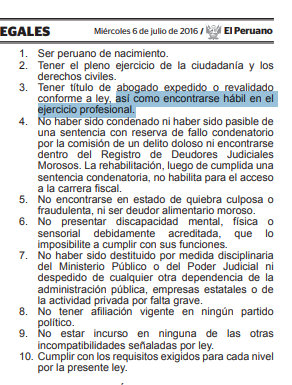 CruzSilvaDC's tweet photo. Esta decisión es NULA. Oficialmente, Benavides no tiene facultad para ejercer como fiscal: está inhabilitada para ejercer el derecho hasta el 28 de julio. Viola la Ley de carrera fiscal N 30482 (art. 4.3.) y comete el delito de ejercicio ilegal de la profesión (art. 363). 1/2 https://t.co/eMmqCc8GoO