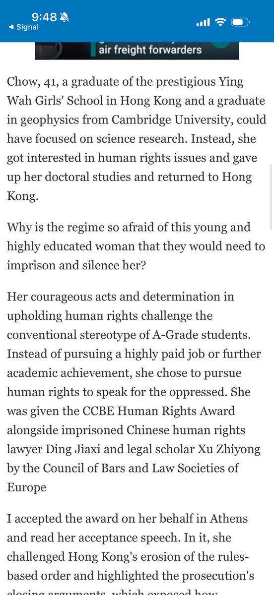 patrickpoon's tweet photo. I remember how my former boss #AlbertHo, #HongKong solicitor, former legislator and former chair of now disbanded China Human Rights Lawyers Concern Group, and barrister #ChowHangtung said to Chinese rights lawyers when they met them in the past: Speak for us if we’re detained. https://t.co/CUVLE1Jr70