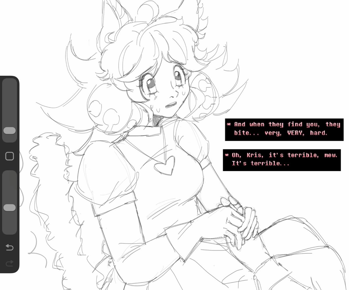 hinqbuni's tweet photo. #deltarune i had to sketch this scene💔 i’ve been thinking about it all day https://t.co/Ypyxnq8SPe
