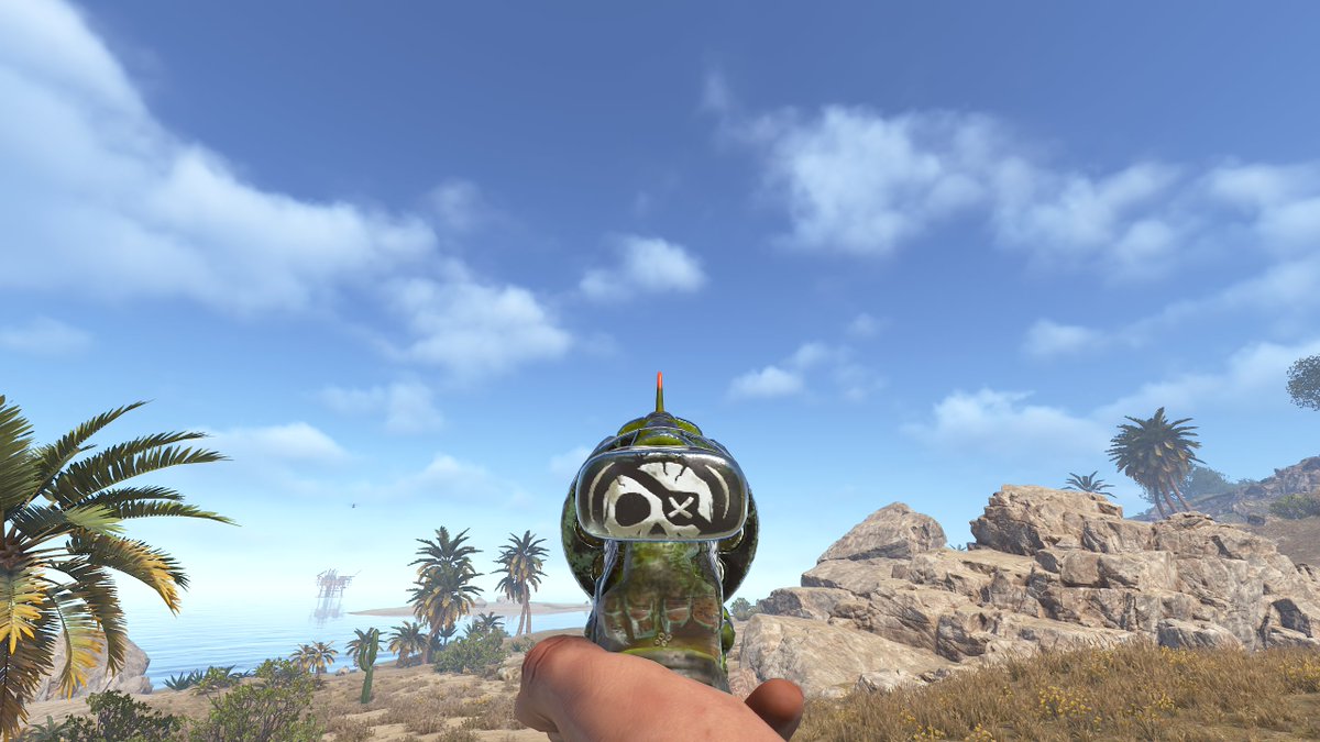 HedgesnVideos's tweet photo. Optimized Revolver!
To those concerned, it is not transparent like Olympus &amp; Old Pirate Revolver, definitely more like Heat Seeker.
#Rust #Playrust #Rustskins
Still probably the most reliable skin to retain it's value this week! https://t.co/xhRz3g5l4b
