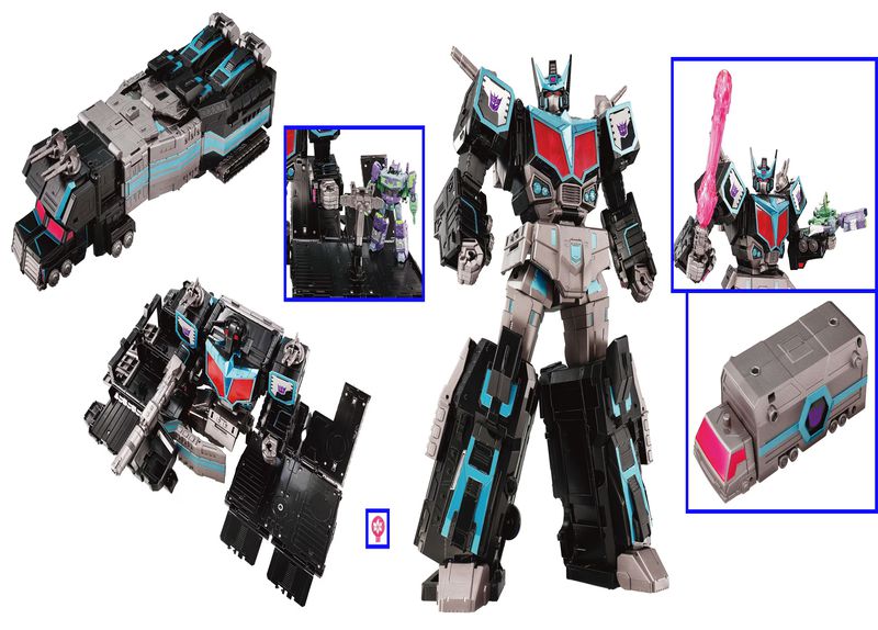 CameronCwiard's tweet photo. G1U Optimus Prime + AU Unicron = Nemesis Star  Convoy https://t.co/hg7aFClHGj
