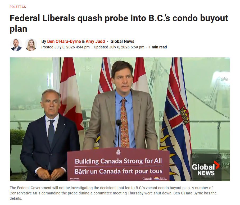 KerryLynneFindl's tweet photo. The NDP’s message is clear: if you can’t afford a home, too bad. But if you’re a condo developer who made a bad bet? Here’s a cheque from David Eby. 

He may have dodged an investigation in Ottawa, but the BC Conservatives won’t stop until British Columbians get answers. https://t.co/z1qiyJb7yB