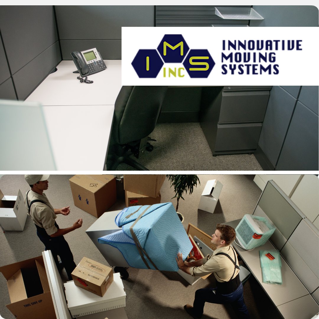 InMovingSystems's tweet photo. Moving an office is more than transporting furniture from one building to another, it is a coordinated process that requires timing, organization, &amp; attention to detail to minimize disruption to operations. Innovative Moving Systems supports office relocations learn more today! https://t.co/J5hgIfOMyM